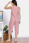 Zivame Loungewear Capri Set - Antique White — thumbnail 4